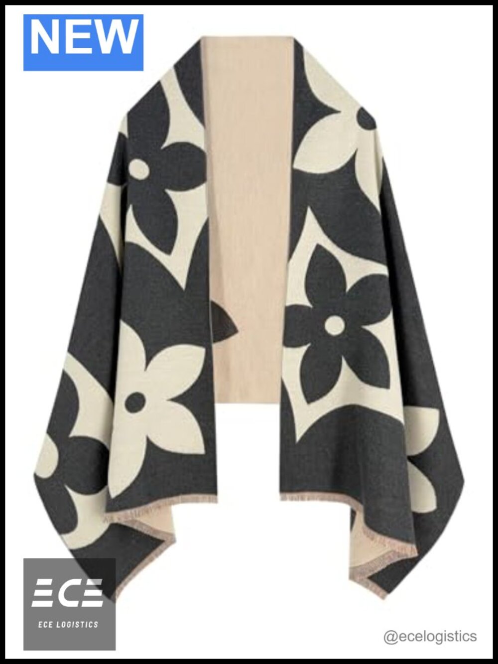 Reversible Pashmina Shawl Wrap Women Large Scarf Holiday Gift